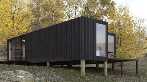 Shipping Container Home on Behance in 2020 | Container house, Shipping container homes, Shipping 