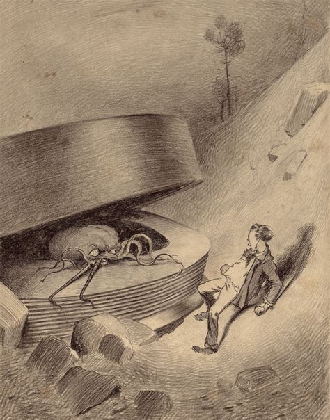 Monster Brains Henrique Alvim Correa War Of The Worlds Illustrations 1906