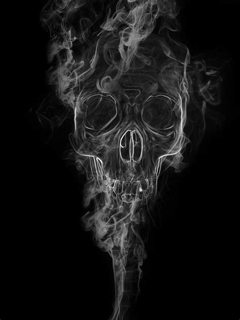 Smoking Skull Wallpapers Top Free Smoking Skull Backgrounds