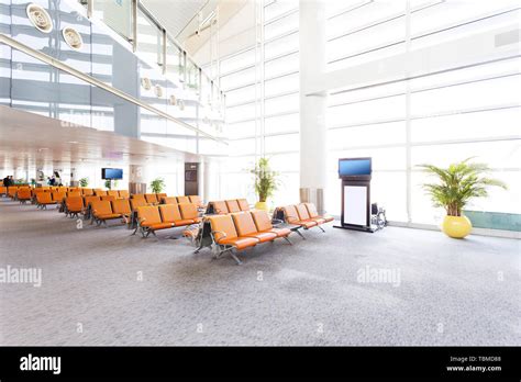 Modern Airport Terminal Room Stock Photo Alamy