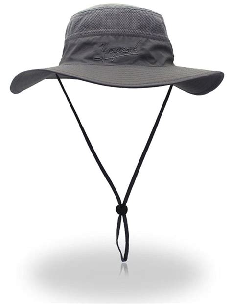 Outdoor Sun Protection Hat Wide Brim Bucket Hats Uv Protection Boonie