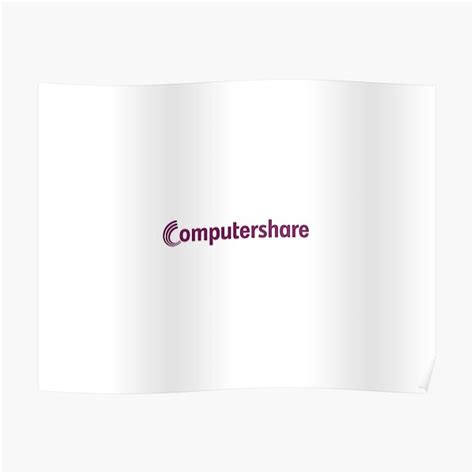 Computershare Logo Poster For Sale By Gringogarrett Redbubble