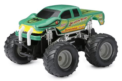 New Bright Bigfoot Battery Radio Control Monster Truck Town Green Com