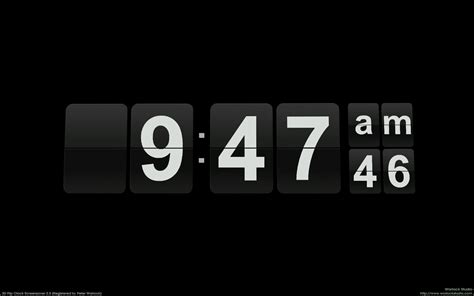 How To Get The Flip Clock Screensaver On Windows Seedklo