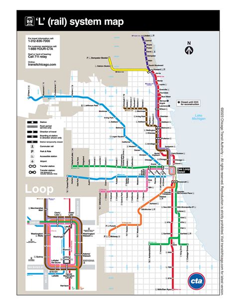 Cta Subway Map Chicago Dyanna Louisette