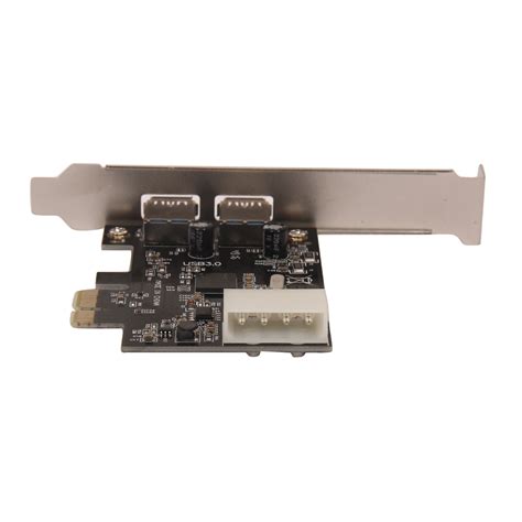 In addition to an empty pcie slot on the motherboard, many pci express to usb 3.0 expansion cards must be connected to a power supply such as a molex adapter or external power. PCI-E To USB 3.0 Card (2-Port) - eiratek.com