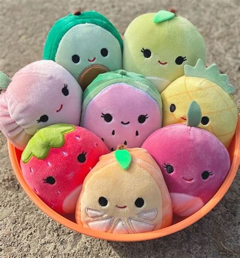 Squishmallows Fruit Squad In 2021 Cute Squishies Fun Crafts For Kids