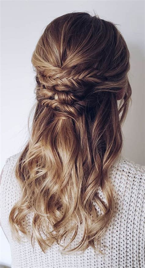 40 Best Prom Hairstyles For 2023 Volume Half Up Long Hair