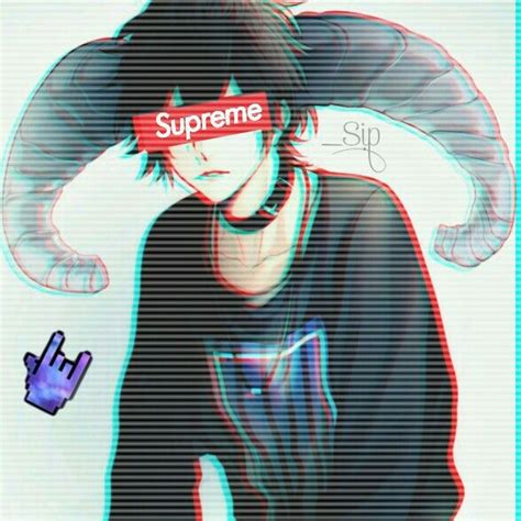 Anime Supreme Boy Supreme Anime Boy Glitch Image Of Osamu Live X