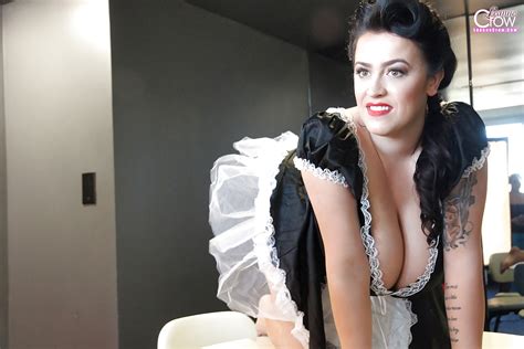 European Babe Leanne Crow Releasing Huge Juggs From Maids Uniform Porn