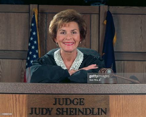 Judge Judy Sheindlin On The Set Of Her Television Show December 2 News Photo Getty Images