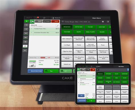 Restaurant Point Of Sale Pos System Cake From Sysco