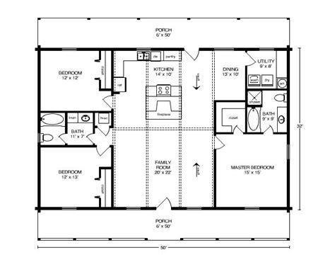 Texan Log Home Plan By Satterwhite Log Homes