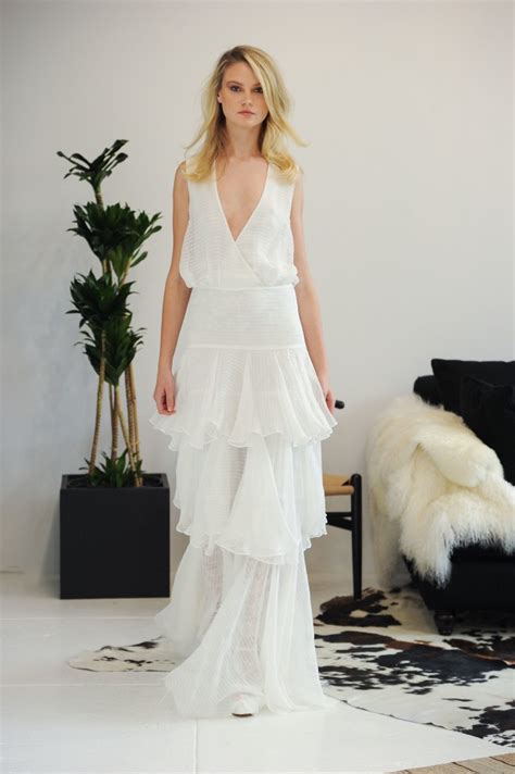 Unique Wedding Gowns By Houghton Bridal August Zsazsa Bellagio Like No Other