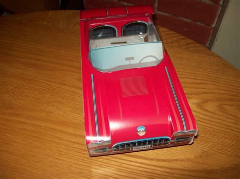 Retro Vintage Classic Red 58 Corvette Food Box Car Boxpopcorn Etsy