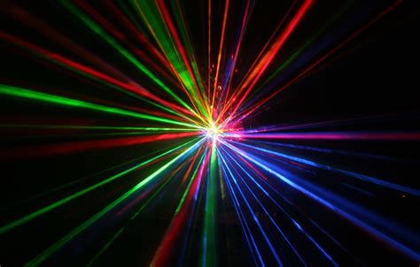 Laser Show Concert Lights Color Abstraction Psychedelic Wallpaper