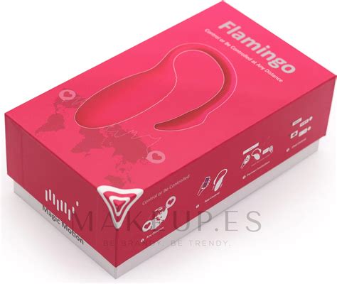 magic motion flamingo vibrating remote controlled bullet pink vibrador bala smart con control