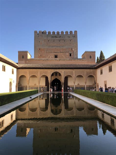 Alhambra Palace Granada Spain Oc Reurope