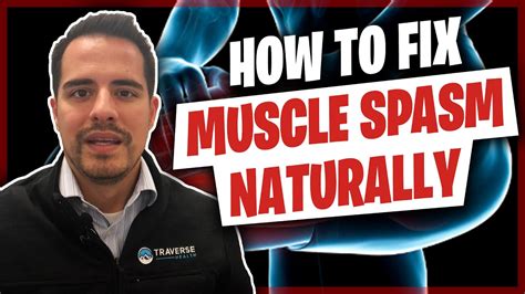 How To Fix Muscle Spasms Naturally Youtube