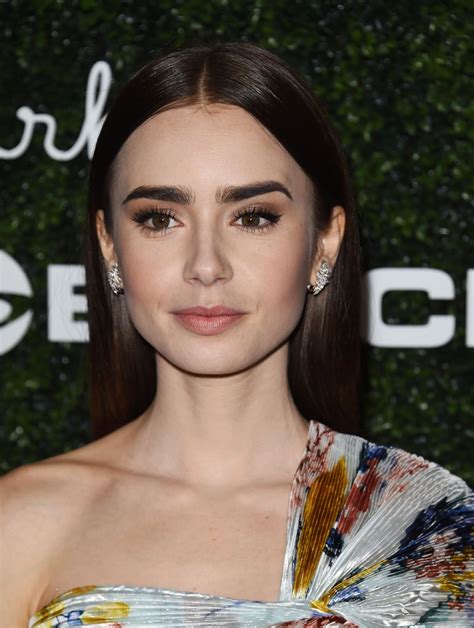 Lily Collins LilyCollins 2017 GO Campaign Gala In Los Angeles