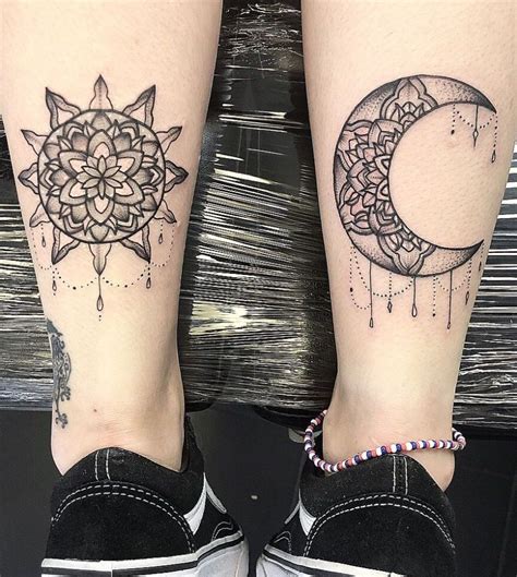 Aesthetic Vintage Crescent Moon Tattoo
