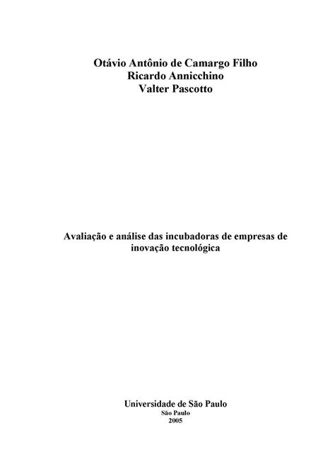 Capa De Trabalho De Acordo Com A Abnt