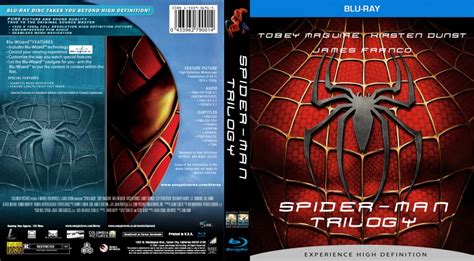 Spider Man Trilogy Movie Blu Ray Custom Covers Spider Man Trilogy