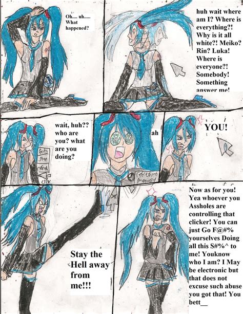 Miku Vs The Clicker Interactive Comic 8 By Kingofthedededes73 On Deviantart