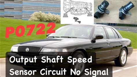 P0722 Ford P0722 Output Shaft Speed Sensor Circuit No Signal Youtube