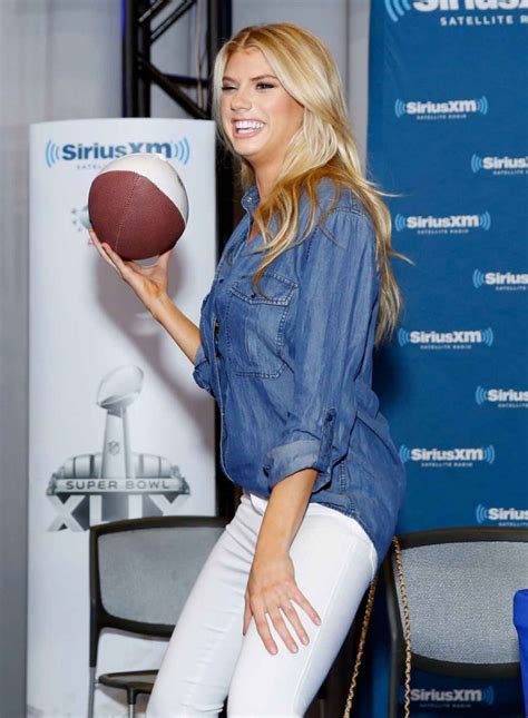 Charlotte Mckinney Siriusxm At Super Bowl Xlix Radio Row In Phoenix