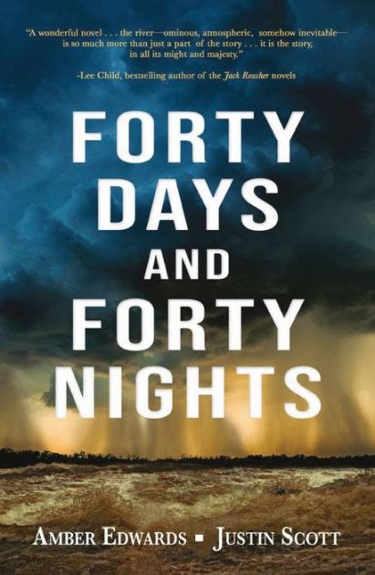 Forty Days And Forty Nights By Amber Edwards Justin Scott Paperback