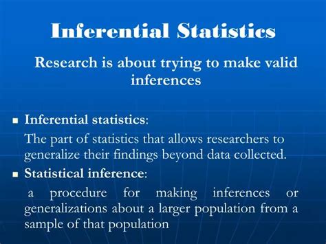 Ppt Descriptive Vs Inferential Statistics Powerpoint Presentation 5D7