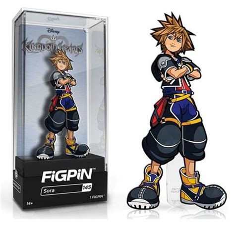 Kingdom Hearts Sora Figpin Enamel Pin Entertainment Earth