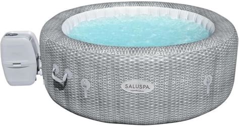 Bestway 54295 Saluspa Airjet 6 Person Honolulu Inflatable Outdoor Portable Hot Tub Spa With