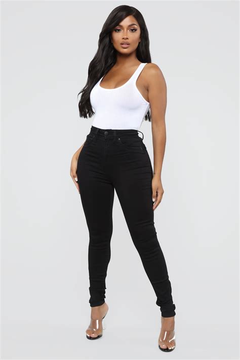 Statuesque Booty Lifting Jeans Black Fashion Nova Jeans Fashion Nova