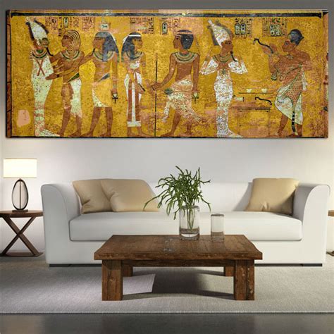 Egyptian Decor Canvas Painting Oil Painting Wall Pictures