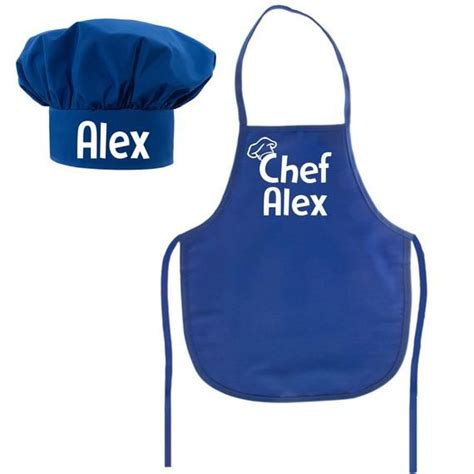Personalized Chef Hat And Chef Apron Personalized Chef Apron Etsy Chefs Hat Apron Chef