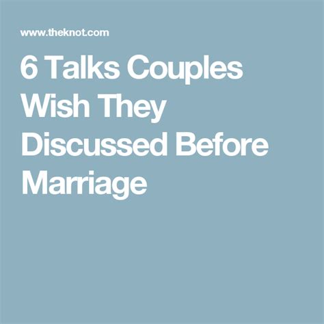 5 Conversations You Need To Have Before Getting Married Before