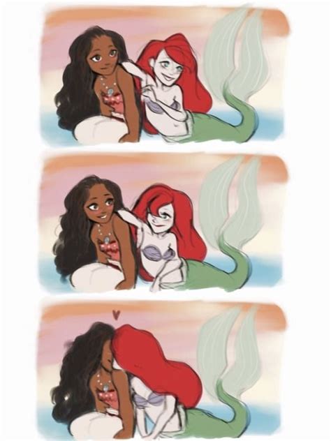 ariel x moana | Disney characters, Disney, Disney and dreamworks