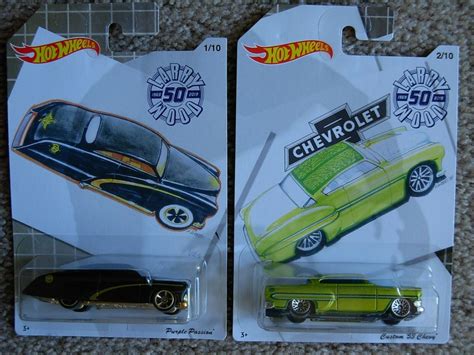 Hot Wheels Larry Wood Th Anniversary Walmart Exclusive Complete