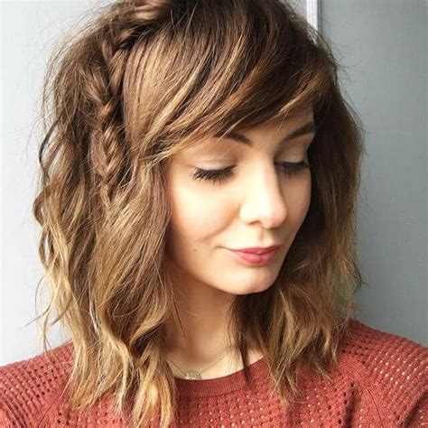 50 Fun And Exciting Ways To Update Your Hairstyle With Bangs Side Swept