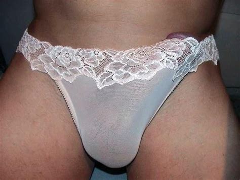 5 Porn Pic From Panties Cock Crossdresser Bulge Silk