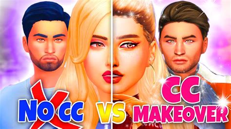Your Sims Said Alpha Cc Makeover 😤 Sims 4 Cas Challenge Youtube