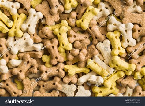 Dog Food Shaped Like Bones Top Stock Photo 477257200 Shutterstock