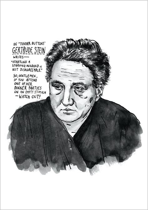 Gertrude Stein Portrait Poster Print Literary Posters Gertrude Stein