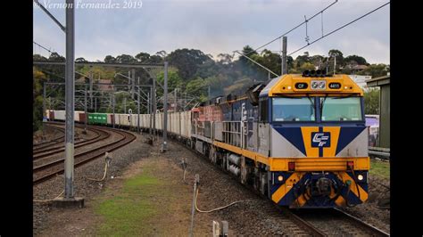 Freight Trains Around The Sydney Network Part 4 Youtube