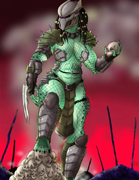 Female Yautja Female Yautja Predator Cosplay Predator Artwork