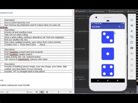 • in this video we will build a simple dice roller app. Dice Roller App - YouTube