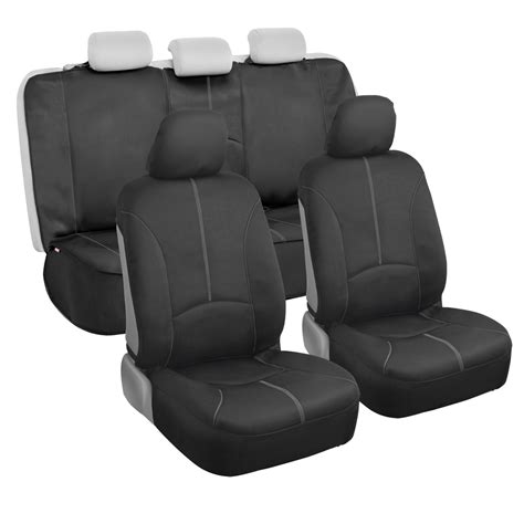 Motor Trend SpillGuard Waterproof Front and Rear bench Car Seat Covers