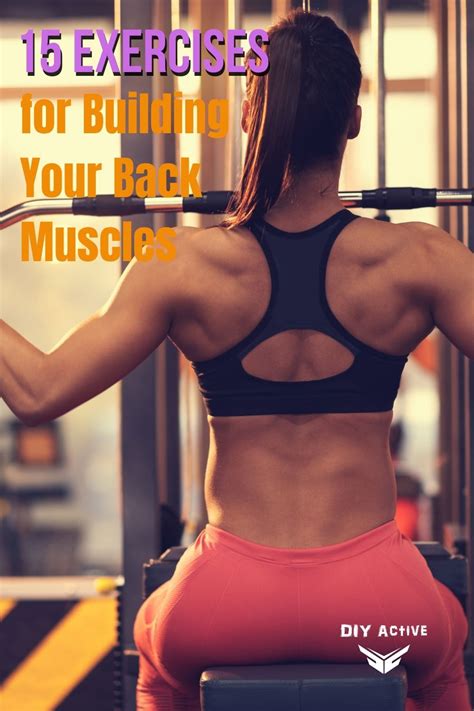 15 Exercises For Building Your Back Muscles Diy Active